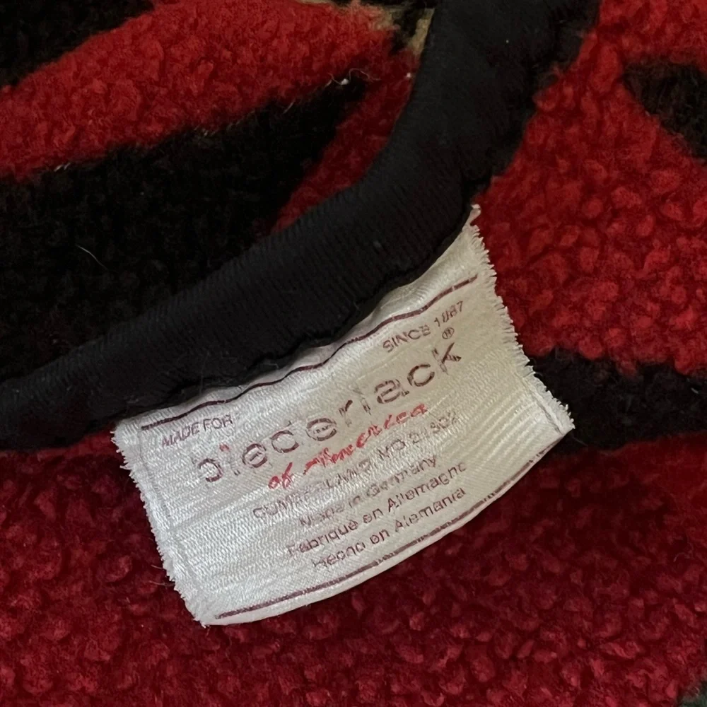 Vintage Biederlack Southwestern Geometric Accent Throw Blanket made in Germany